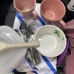 たくさんの食器 スプーン フォーク たの画像