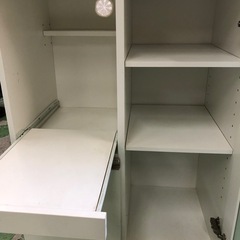 【ドリーム川西店御来店限定】☆ジモティー見たよ♪割引☆ ニトリ ニトリ　レンジ台  クリーニング済み 【99560000032077】の画像