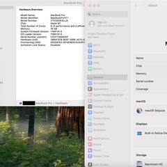 MacBook Pro 13 inch M1チップ / メモリ16GB / 2020年の画像
