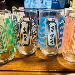 鬼滅の刃グラスとムキムキねずみのセット【未使用・美品】の画像