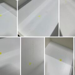 高橋木工 SUNNY キッチンボード 食器棚 シェモア 幅120cm ソフトクローズ 中古家具 店頭引取歓迎 R10153の画像