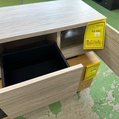 【ドリーム川西店御来店限定】☆ジモティー見たよ♪割引☆ローボード　NA／クリーニング済み【2125560000031258】の画像