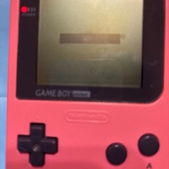 GAMEBOYpocket ピンク！の画像