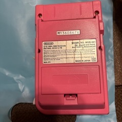 GAMEBOYpocket ピンク！の画像
