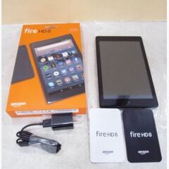 amazon Fireタブレット　FireHD8（第8世代）モデルL5S83A　動作良好　8インチディスプレイ　32GB　アマゾン　初期化済み　Alexaの画像