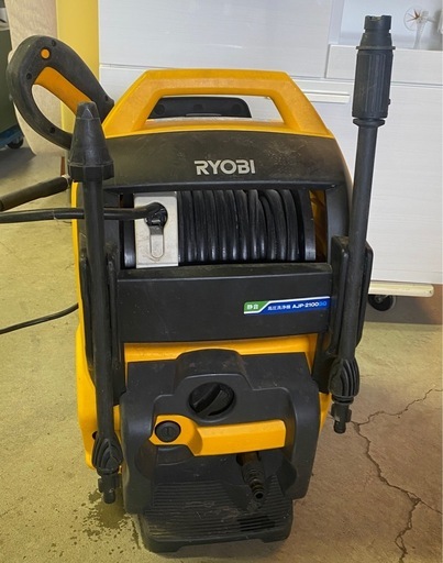 商談中　高圧洗浄機　RYOBI リョービ　AJP-2100GQ 2014年製　動作品