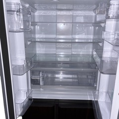 【美品‼️】AQUA 大型冷蔵庫 512L ダークウッドブラウン AQR-TZ51H (T)の画像