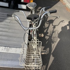 丸石 タンデム自転車 二人乗り自転車 変速付きの画像