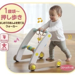 知育ジム＆ウォーカー(赤ちゃんおもちゃ)の画像