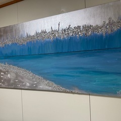 wall glass art frame の画像