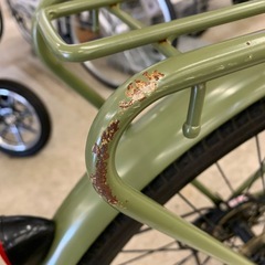 26インチ自転車　ギア付きの画像