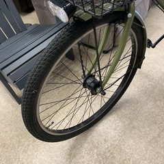 26インチ自転車　ギア付きの画像