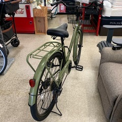 26インチ自転車　ギア付きの画像