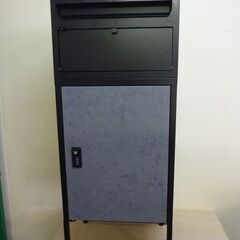 2-5  未使用/新品　組立済み　アウトレット　 宅配ボックス ポスト 一体型 置き型 大容量 89L ダイヤル錠 マンション 戸建て 屋外 防水 モルタルの画像