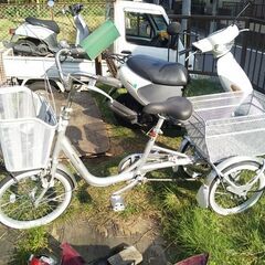 🌈新車同様🌟23年登録ピッカピカ💦ブリヂストン3輪自転車😺めちゃ軽量アルミフレーム🍇早い者勝ち🍒の画像