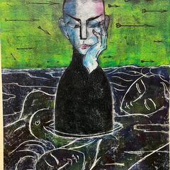 【お部屋に彩りを】インテリア絵画・アート作品を複数お譲りします！の画像