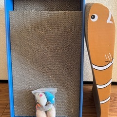 猫用グッズ色々の画像