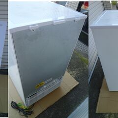 ★Abitelax アビテラックス AR-97G 家庭用 電気冷凍冷蔵庫 直冷式タイプ ノンフロン 97L 2022年製 ホワイト 白 コンパクト 2ドアの画像