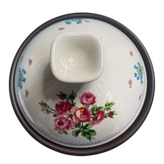 ● LAURA ASHLEY タジン鍋　モロッコ　鍋　蓋付き鍋　耐熱セラミック　現状品の画像