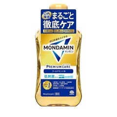 【３本セット】モンダミン プレミアムケア ゴールドミント マウスウォッシュ 洗口液 1000mL 低刺激 口臭 むし歯 歯肉炎 予防 医薬部外品の画像