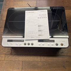 IRIS OHYAMA 据置き型IHクッキングヒーター IHK-...