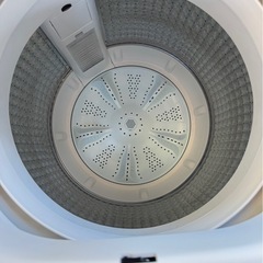 【ほぼ新品‼️】Haier ハイアール 全自動洗濯機 JW-U45MK(W) 4.5kg 2025年製の画像