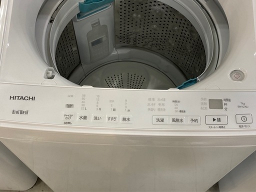 取りに来れる方限定！HITACHI(ヒタチ)の全自動式洗濯機です！