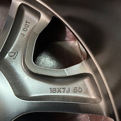 新車外し　ホンダZRV純正アルミホイール4本の画像