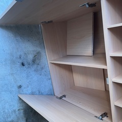 収納棚　無料！キッチン棚　キャビネット　シェルフ　タンスの画像