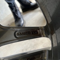 メルセデスベンツ　AMG純正ホイールの画像