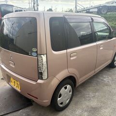 平成21年　EKワゴン　MX　ピンク　車検　令和8年9月の画像