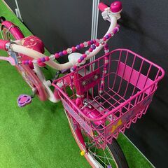 【子供用自転車18インチ】ides アイデス　ミニーマウス ポッピンリボン18【引取限定・現状渡し】三重県の画像