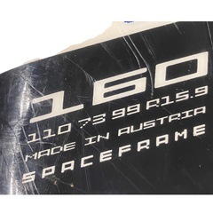 SALOMON 160 SPACEFRAME スキー板 マウント付き サロモンの画像