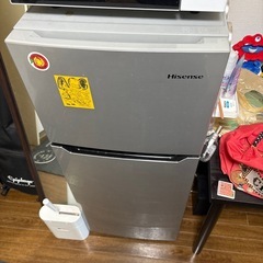 Hisense冷蔵庫 受け渡し決定済の画像