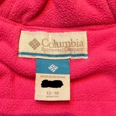 スノーウエア　Colombia 12-18M 80cm程度の画像