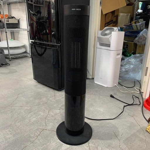 【ジモティー割】モダンデコ　2021年製　暖炉型セラミックファンヒーター　（ID1455）