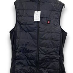 スピードヒート温熱ベスト メンズ ブラックM・LLサイズの画像