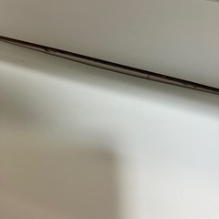 ☆値下げ☆　I 2510-408 レジカウンター　ホワイト　ワイドタイプ　キズ汚れ有りの画像