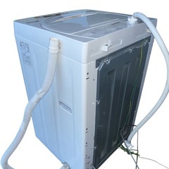 SHARP　全自動洗濯機 5.5kg送風乾燥機能 ES-G5E5-KW ホワイト 一人暮らし 単身用の画像