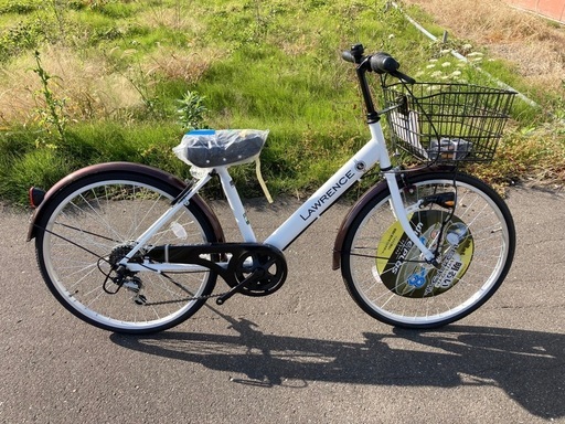 未使用 未登録 自転車 ローレンス 24インチ 6段変速 子供用