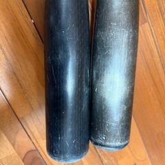 少年軟式金属バットミズノ２本セット！の画像