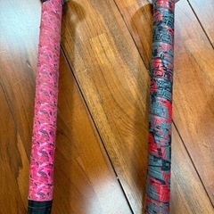 少年軟式金属バットミズノ２本セット！の画像