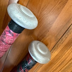 少年軟式金属バットミズノ２本セット！の画像