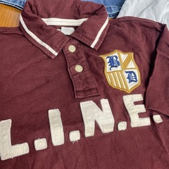 中学生男子Mセット　パーカー、ポロシャツ、半ズボンセットの画像
