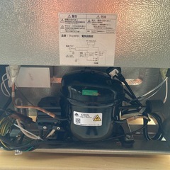 【美品】1ドア冷凍庫TOHOTAIYO TH-31RFS1-BK 　の画像