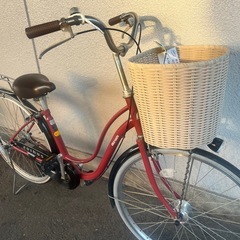 10J11 ホームサイクル２６サイズ　オートライト付き　★自転車専門店の中古車です★　【消費税込み・防犯登録６００円込みの画像