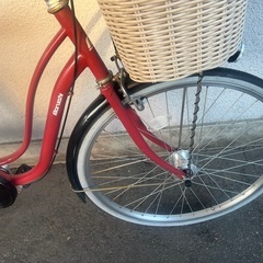 10J11 ホームサイクル２６サイズ　オートライト付き　★自転車専門店の中古車です★　【消費税込み・防犯登録６００円込みの画像