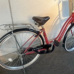 10J11 ホームサイクル２６サイズ　オートライト付き　★自転車専門店の中古車です★　【消費税込み・防犯登録６００円込みの画像