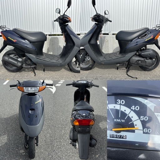 ⭐️レッツ2快速2スト❗️自賠責付き⭐️プラグ・グリップ・エアクリなど新品交換済み⭐️50cc原付スクーター⭐️