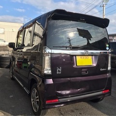 即納！現状渡し！N BOXカスタム GLパッケージ 車検R９年５月 平成28年 走行248,238㎞の画像